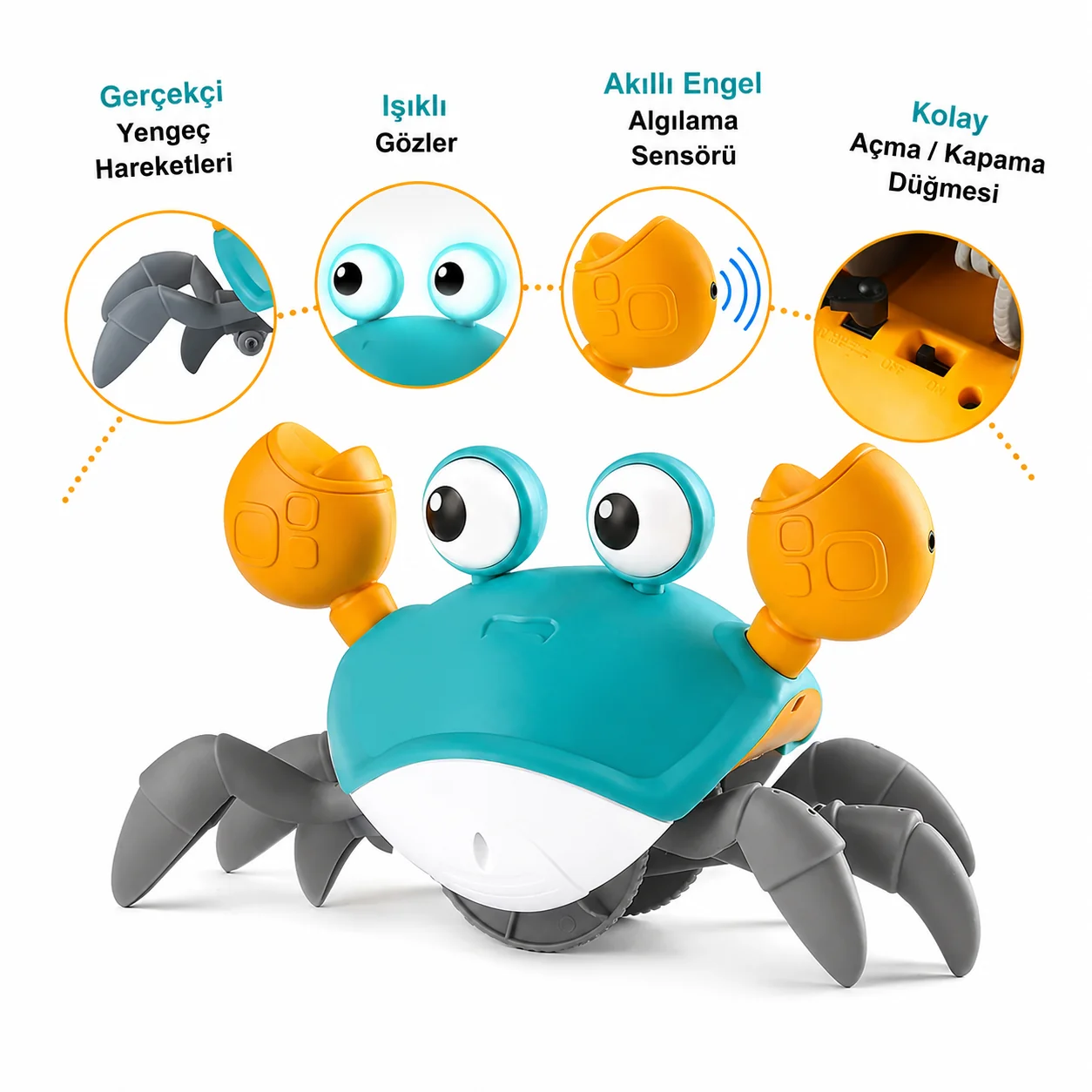 Mikido® Yengeç Oyuncak